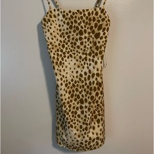 Forever 21 Cheetah Mini Dress